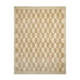 thumbnail image 1 of Beautiful Tufted Beige Geometric Stripe Indoor Area Rug by Drew Barrymore, 8' x 10', 1 of 5