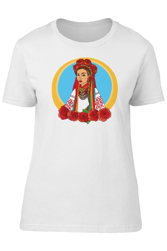 Beautiful Ukrainian Girl Tee Women's -Image by Shutterstock
