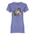 thumbnail image 1 of Beautiful Unicorn Magic Nature Shaped Tee Women's -Image by Shutterstock, 1 of 2