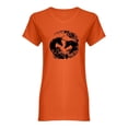 thumbnail image 1 of Beautiful Unicorns Shaped T-Shirt Women -Image by Shutterstock, Female XX-Large, 1 of 2