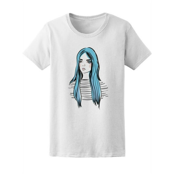 Beautiful Vintage Fashion Lady Tee Women's -Image by Shutterstock