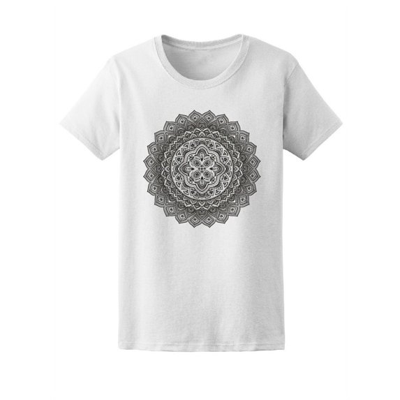 Beautiful Vintage Ornament T-Shirt Women -Image by Shutterstock, Female Medium