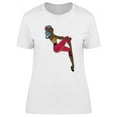 thumbnail image 1 of Beautiful Vintage Retro Woman T-Shirt Women -Image by Shutterstock, Female 3X-Large, 1 of 2