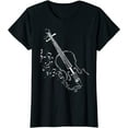 thumbnail image 1 of Beautiful Vintage Style Violin Design For Music Lovers T-Shirt, 1 of 3