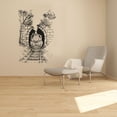 thumbnail image 1 of Beautiful Vintage Train SIlhouette Tunnel Train Drawing Silhouette Vinyl Wall Sticker Art Wall Decal Decor Home Room Kids Room Boys Girls Room Train Lover Living Room Decoration Size (20x14 inch), 1 of 3
