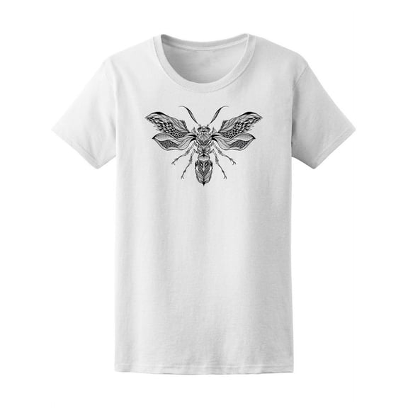 Beautiful Wasp Sketch Tee Women's -Image by Shutterstock