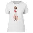 thumbnail image 1 of Beautiful Watercolor Dog, Doggy T-Shirt Women -Image by Shutterstock, Female Medium, 1 of 4