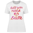 thumbnail image 1 of Beautiful Watercolor Quote T-Shirt Women -Image by Shutterstock, Female XX-Large, 1 of 2