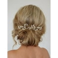 thumbnail image 1 of Beautiful White Bride Pearl Hairpins, 1 of 5
