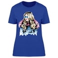 thumbnail image 1 of Beautiful Woman Fashionable T-Shirt Women -Image by Shutterstock, Female Large, 1 of 2