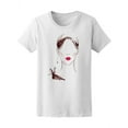 thumbnail image 1 of Beautiful Woman Sketch Tee Women's -Image by Shutterstock, 1 of 2