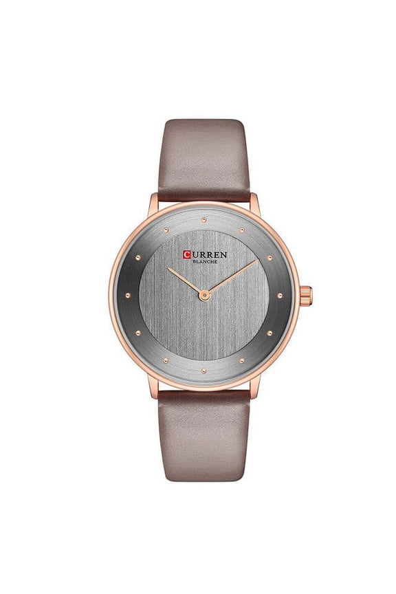 Beautiful Women's Quartz Watches Slim Fashion Leather Ladies Wrist Watch Reloj Mujer Curren Hot Female Clock Gifts For Women - Quartz Wristwatches