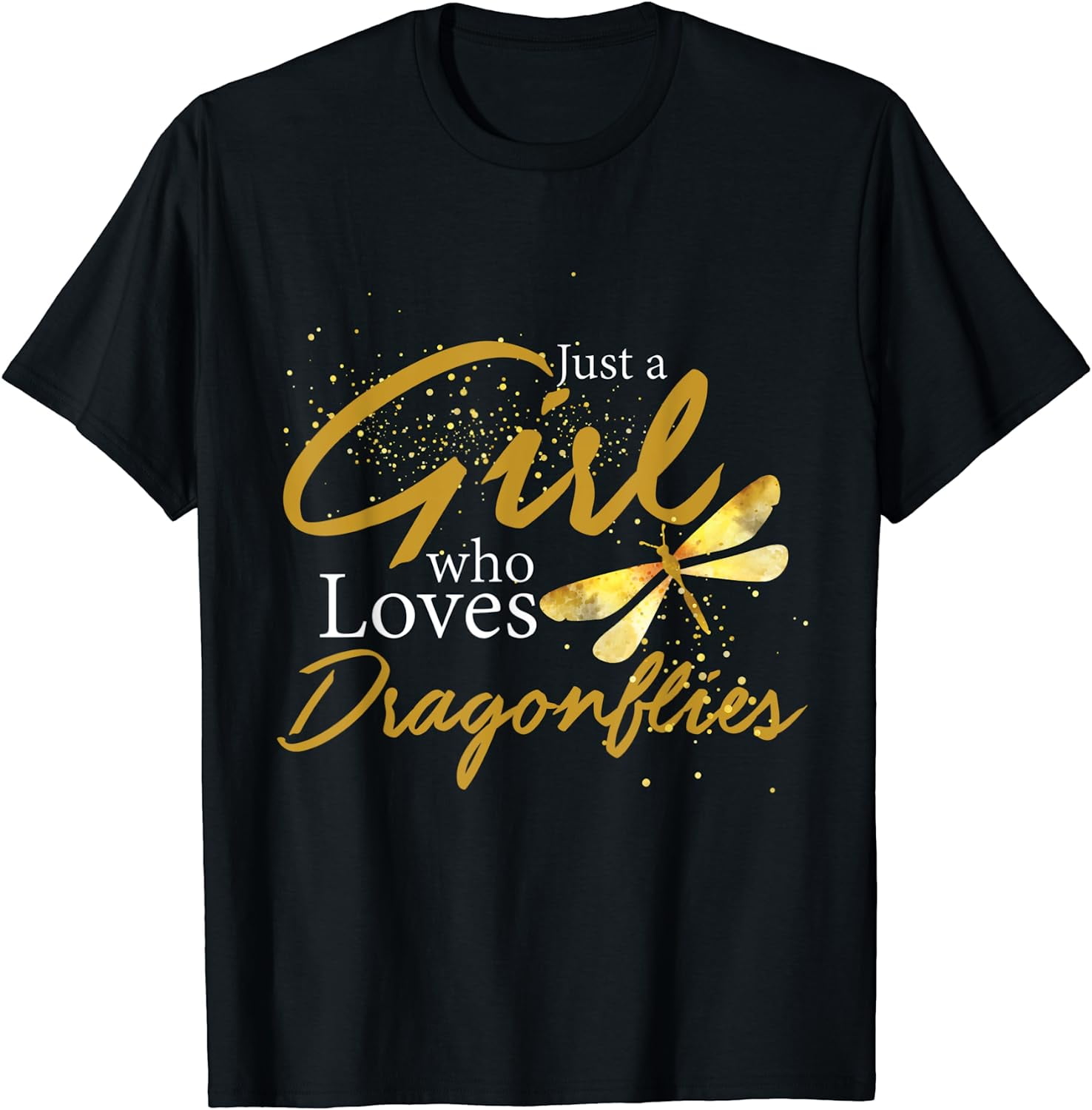 Beautiful Women Girls Gift Idea Dragonfly T-Shirt - Walmart.com