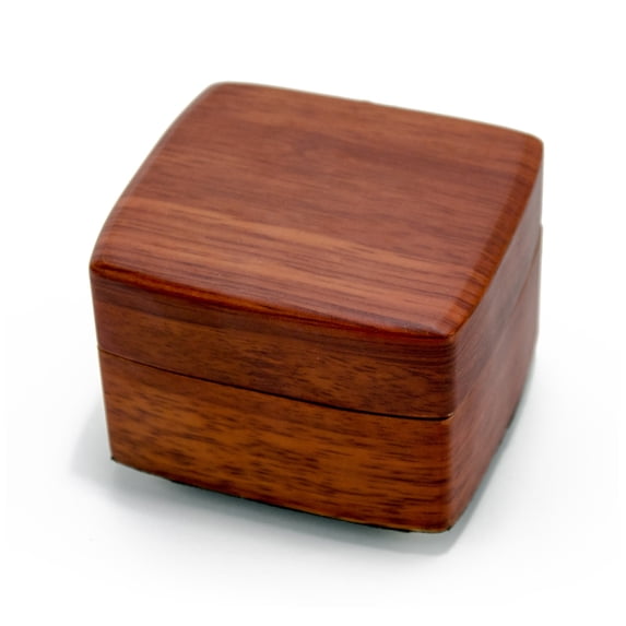 Beautiful Wood Tone Chic 18 Note Petite Music Jewelry Box - Danny Boy