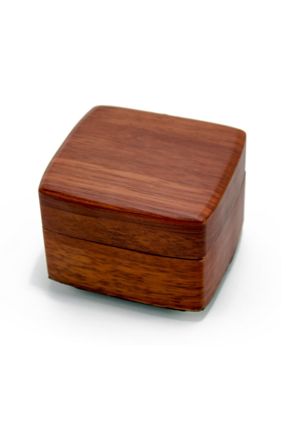 Beautiful Wood Tone Chic 18 Note Petite Music Jewelry Box - Under the Sea (The Little Mermaid)