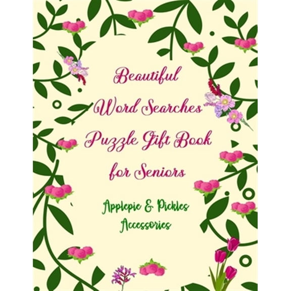 Pre-Owned Beautiful Word Searches Puzzle Gift Book for Seniors: Large-Print Brain Boosting Christian Bible (Old & New Testament) Word Search Book Gift Idea for