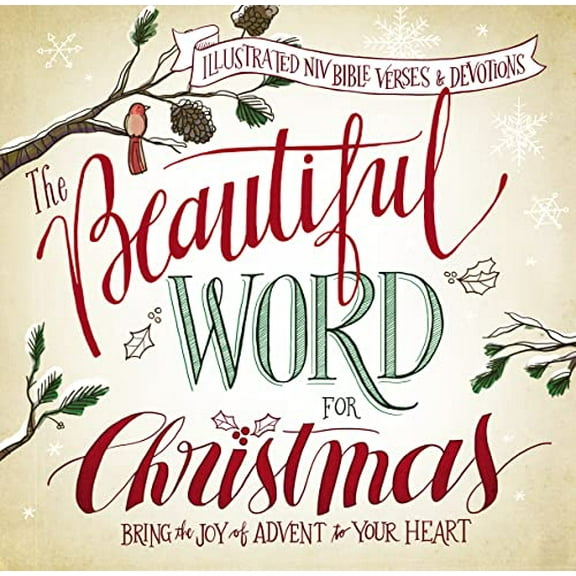 Pre-Owned The Beautiful Word for Christmas: Illustrated NIV Verses and Devotions (a 31-Day Devotional) (Hardcover) 0310087562 9780310087564