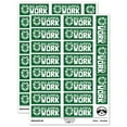 thumbnail image 1 of Beautiful Work Bee Teacher Student School Sticker Set - Dark Green - Matte Finish - 2.00" Large, 1 of 7