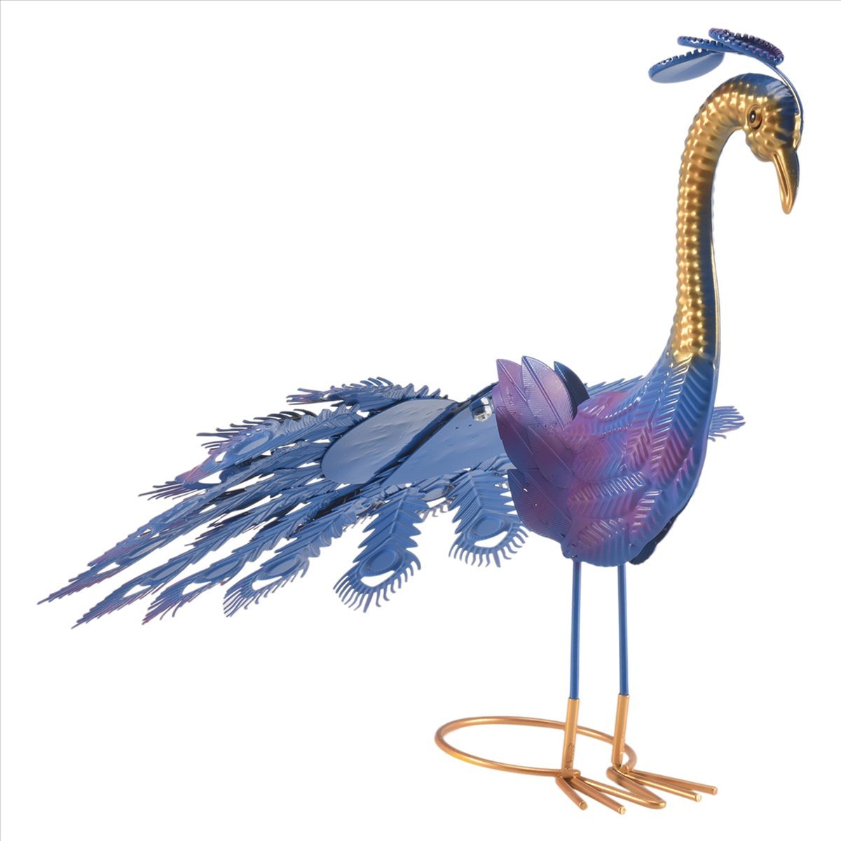 Beautiful Yard Art Garden Statue - Realistic Metal Lawn Decoration Outdoor Sculpture Easy DIY Assembly