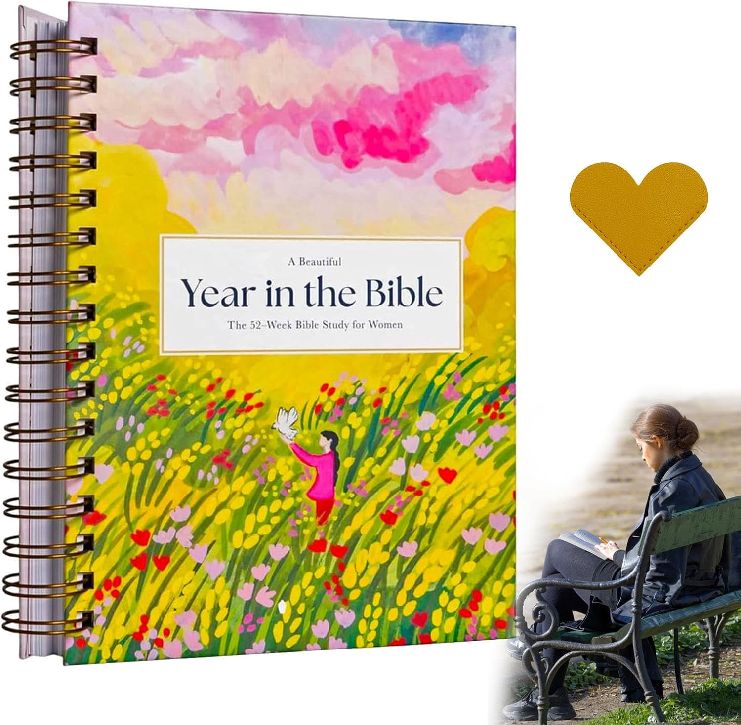 A Beautiful Year In The Bible: The 52-Week Bible Study For Women Spiral-Bound