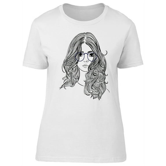 Beautiful Young Vintage Lady Tee Women's -Image by Shutterstock