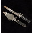 thumbnail image 1 of Beautiful and Stunning Crystal Cake Server Set, 1 of 1