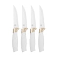 thumbnail image 1 of Beautiful by Drew Barrymore 4 Piece Steak Knife Set, White Icing, 1 of 12