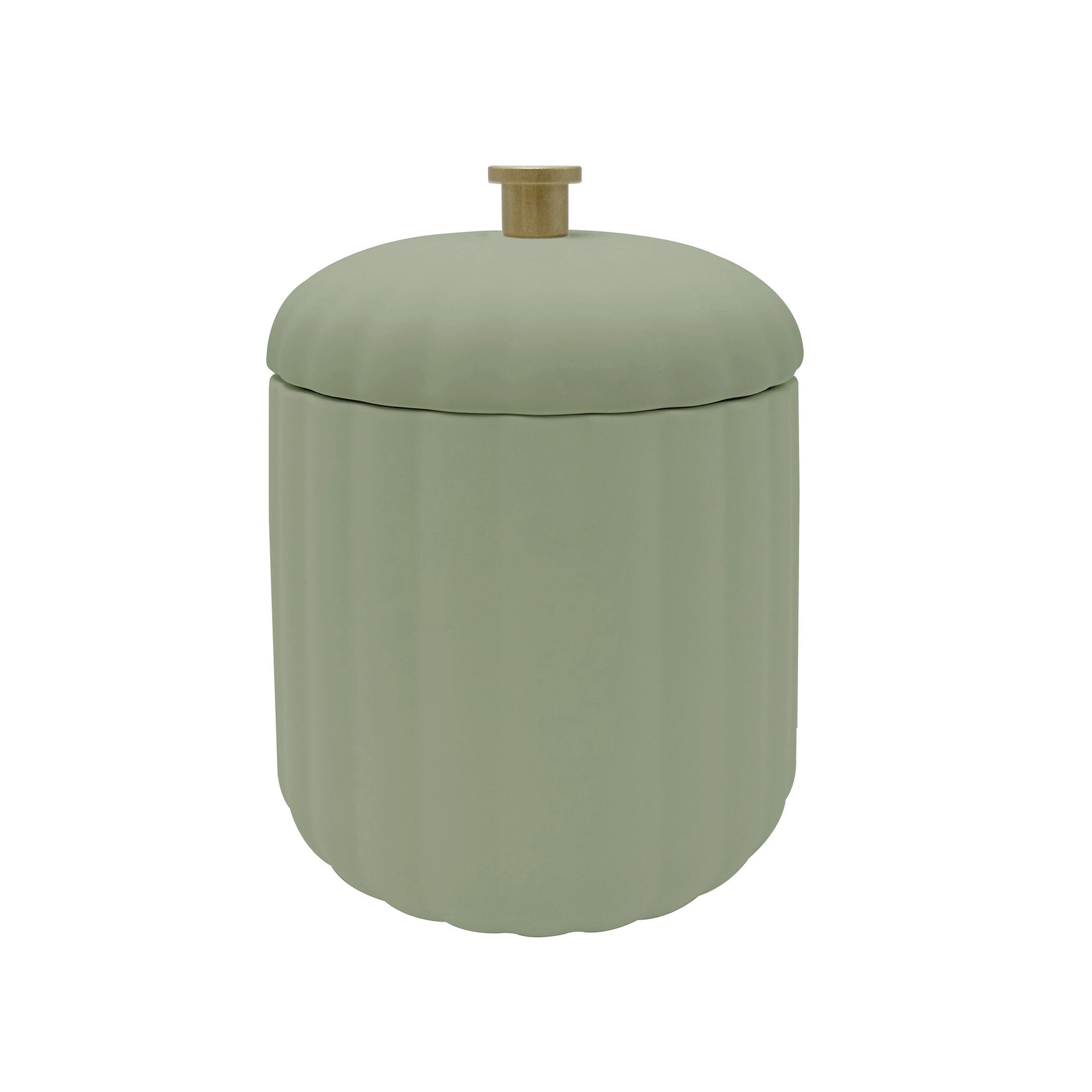 Beautiful By Drew Barrymore Bathroom Canister- Green