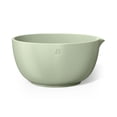 Beautiful by Drew Barrymore Stoneware Batter Mixing Bowl, 3 qt, Sage ...
