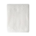 thumbnail image 1 of Beautiful by Drew Barrymore Textured Bath Towel, 100% Cotton, Off White, 1 of 7