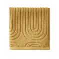 thumbnail image 1 of Beautiful by Drew Barrymore Textured Washcloth, Soft 100% Cotton, Amber Yellow, 1 of 7