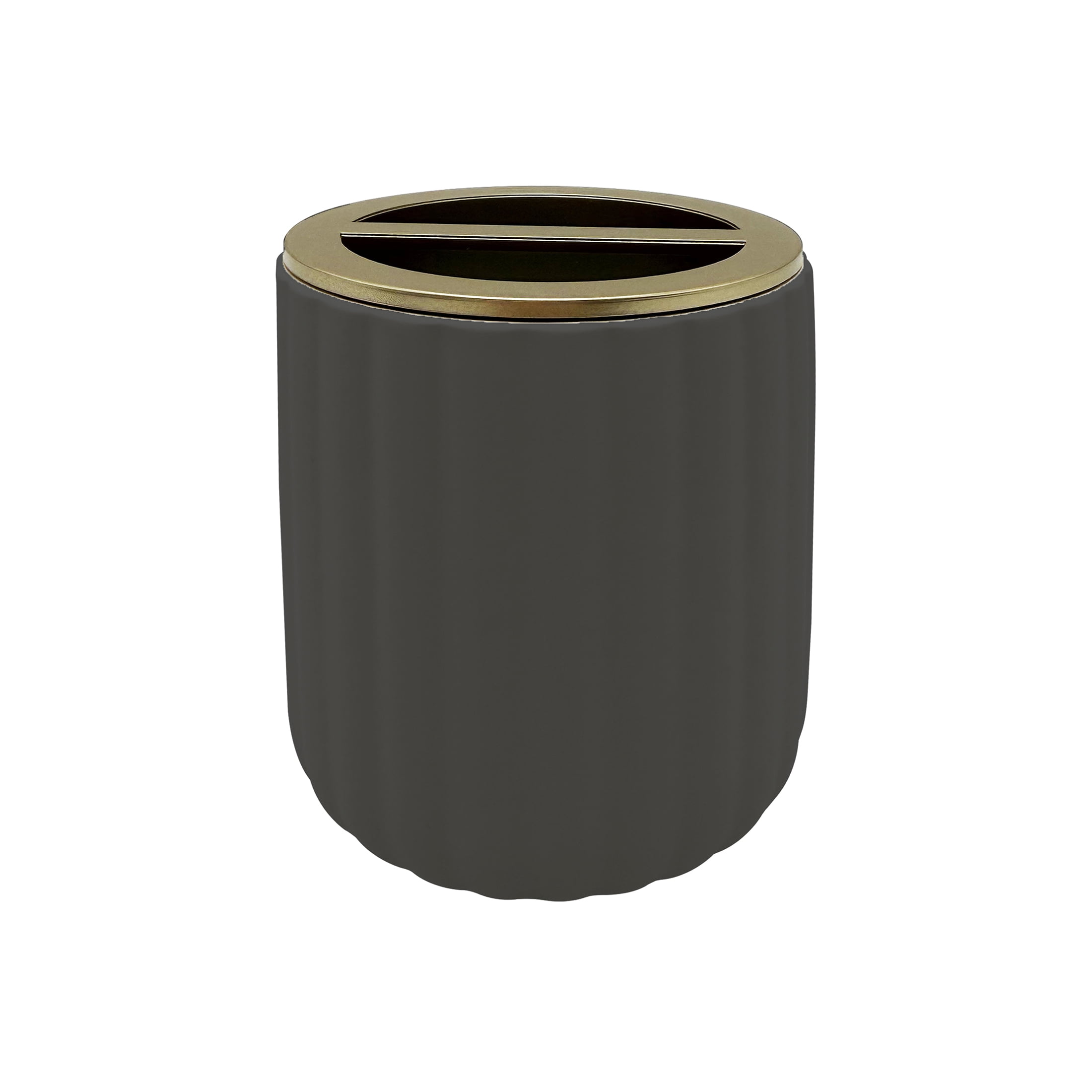 Beautiful By Drew Barrymore Toothbrush Holder- Dark Gray - Walmart.com