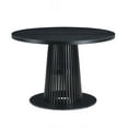 thumbnail image 1 of Beautiful by Drew Round Dining Table, Rich Black Finish, 1 of 9
