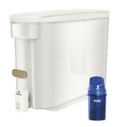 Beautiful by PUR 30 Cup Dispenser Pitcher Water Filtration System, White Icing PDS1820W