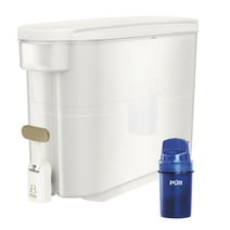 Beautiful by PUR 30 Cup Dispenser Water Filtration System, Filter Included, White Icing (PDS1820W)