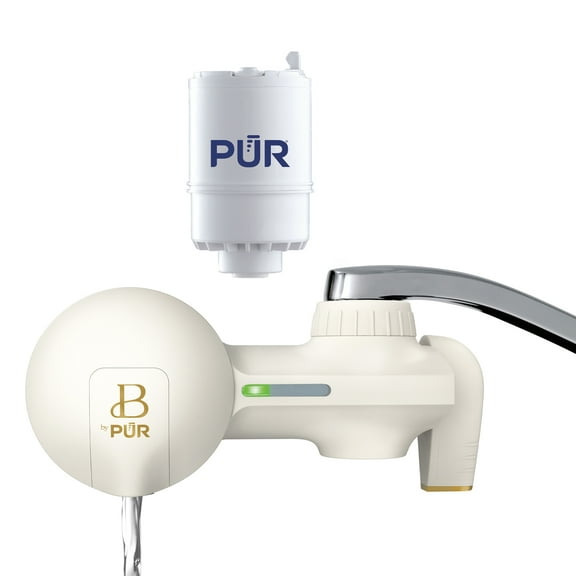 Beautiful by PUR Faucet Mount Filtration System, White Icing (PFM420W)