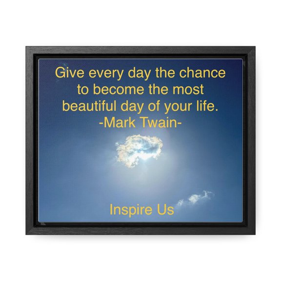 Beautiful day Gallery Canvas Wraps, Horizontal Frame