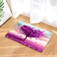 Beautiful heartshaped Tree Fabric Shower Curtains Bath Mats Rugs