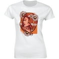 thumbnail image 1 of Beautiful illustration Angel Girl - Flower Hair In Her Head Women's Gift T-Shirt, 1 of 4
