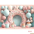 thumbnail image 1 of Beautiful rations For Baby Shower Party Photography Backdrops Props Birthday Childr Newborn Photo Studio Background BE-03, 1 of 5