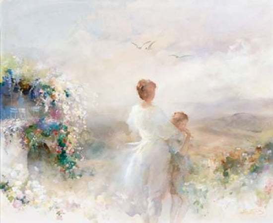 Beautiful view Canvas Art - Willem Haenraets (20 x 24)