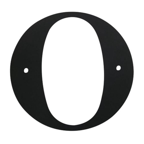 Beautifully Crafted Wrought Iron Letters - Perfect for Home, Business, or Mailbox Decor, 12 1/4" W x 12" H