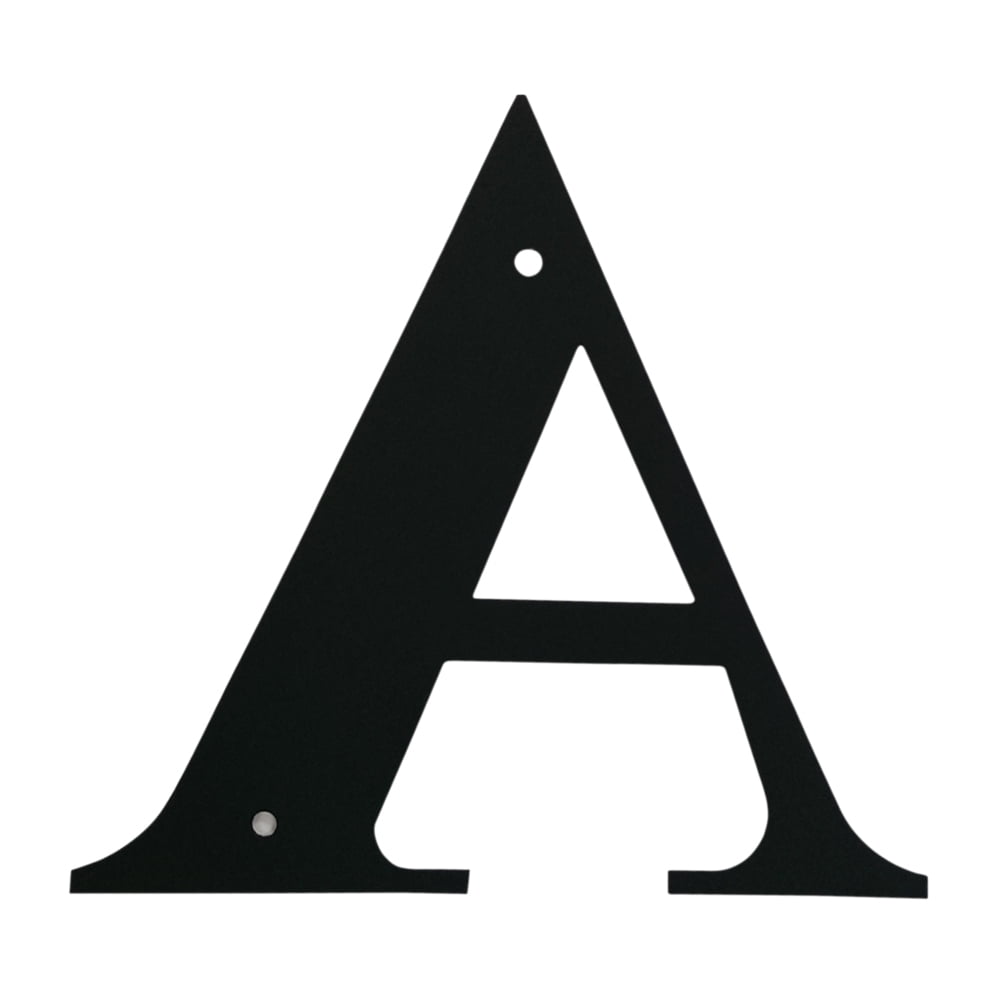 Beautifully Crafted Wrought Iron Letters - Perfect for Home, Business, or Mailbox Decor, 18 3/4" W x 18" H