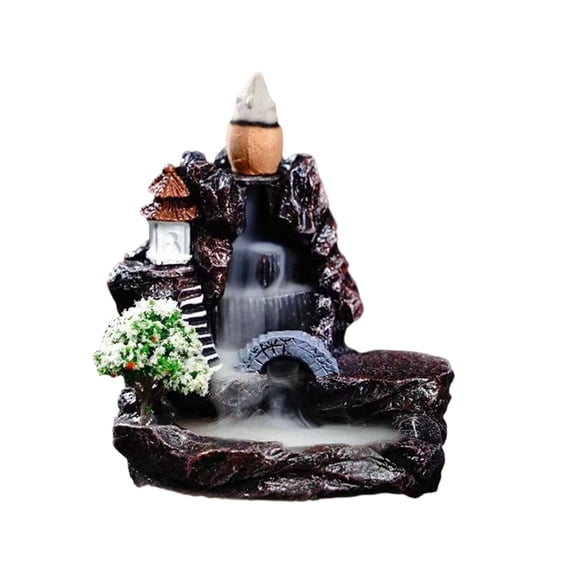 Beautifully Crafts Backflows Incenses Burners for Creating Peace Environment