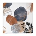 thumbnail image 1 of Beautifully Designed Boho Tablecloth, 34x34 Inch Square Floral Cover with Elastic Edge for Indoor Outdoor Table Use, 1 of 6