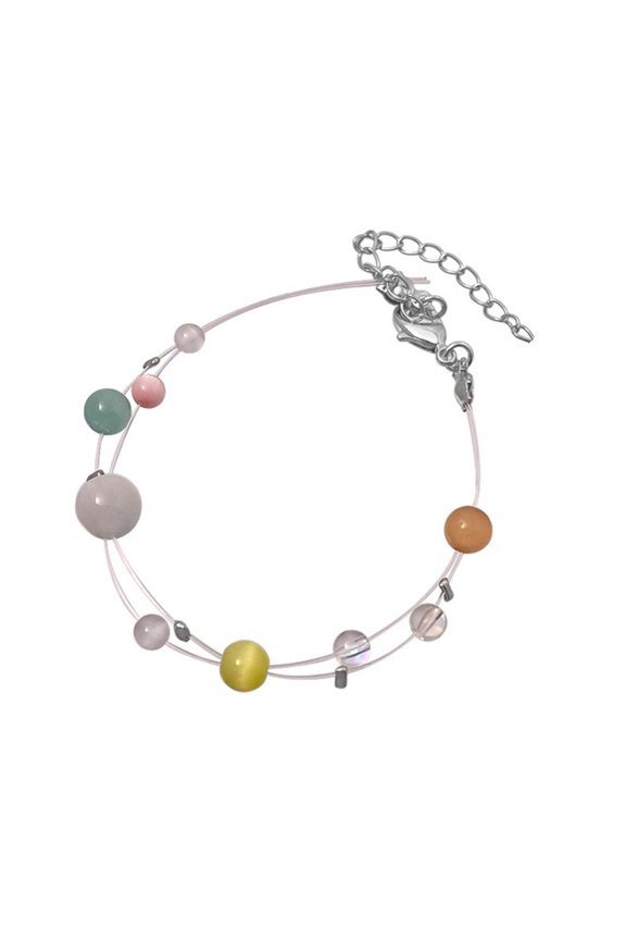 Beautiful Beaded Bracelets Design Sweet Hand Chain Accessories Trend Women Wrist Chains for Lady