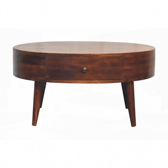 Beautifully Designed Solid Wood Odyssey Coffee Table in Circular Design