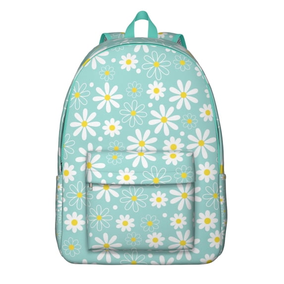 Beautifully Designed Sunflower Backpack with Tech Compartment, Ideal for School and Career Needs, Comfortable Carry, Recognition Gift