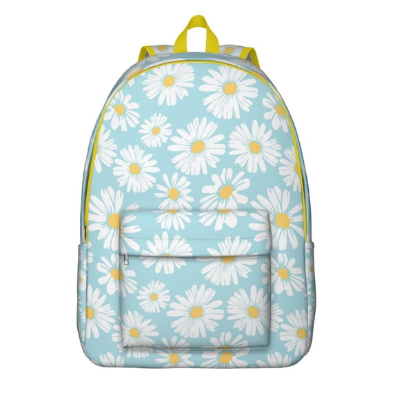 Beautifully Designed Sunflower Backpack with Tech Compartment, Ideal for School and Career Needs, Comfortable Carry, Recognition Gift