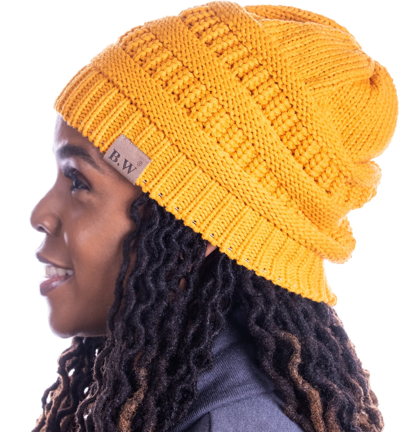 Beautifully Warm Women's Winter Hat | Slouchy Beanie Satin